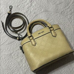 Nine West Beige Handbag with Strap